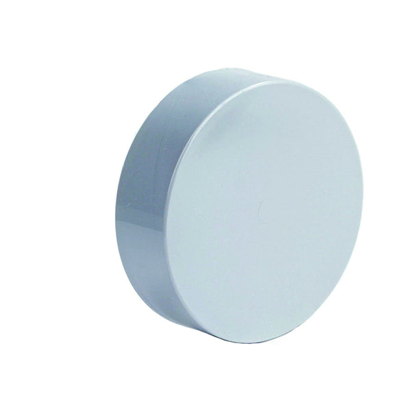 Grey PVC End Cap