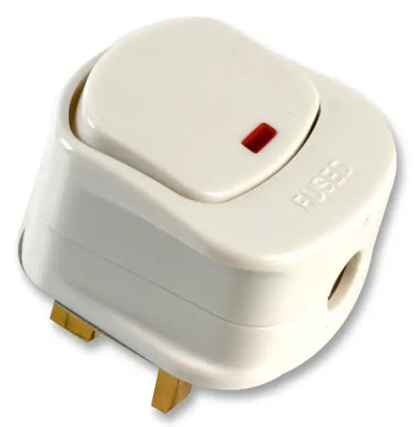 13A UK Switched Plug with Indicator