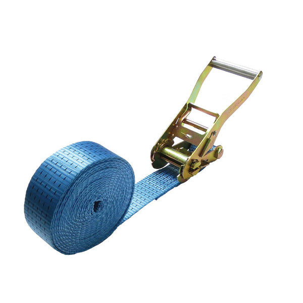 Heavy-Duty Ratchet Tie-Down Strap