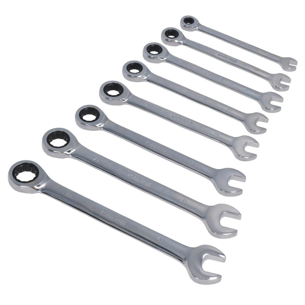 Ratchet Combination Spanner Set