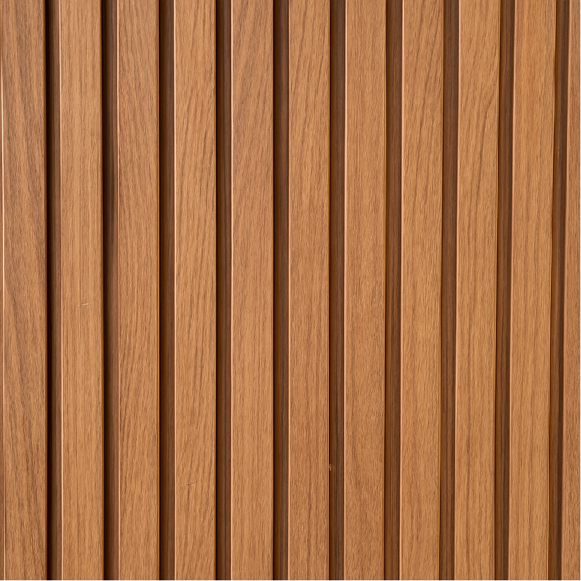 TEAK WOOD FLUTED PANEL 4-GRID