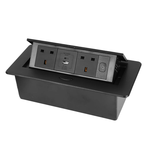 Pop-Up Worktop Socket