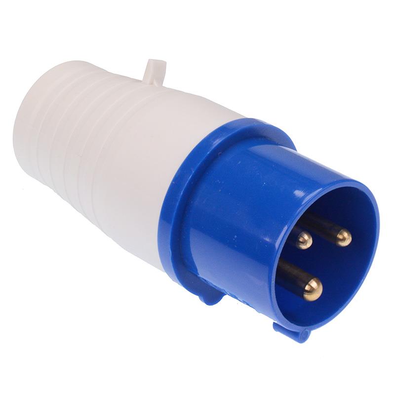 TP Electric Blue Industrial Connector