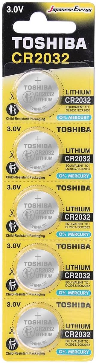 Toshiba 3V Lithium Coin Cell Batteries