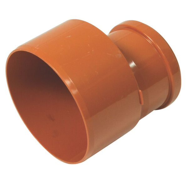 Push-Fit Drain to Clay Pipe Adaptor