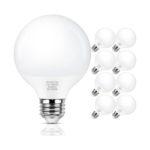 White Globe Bulb