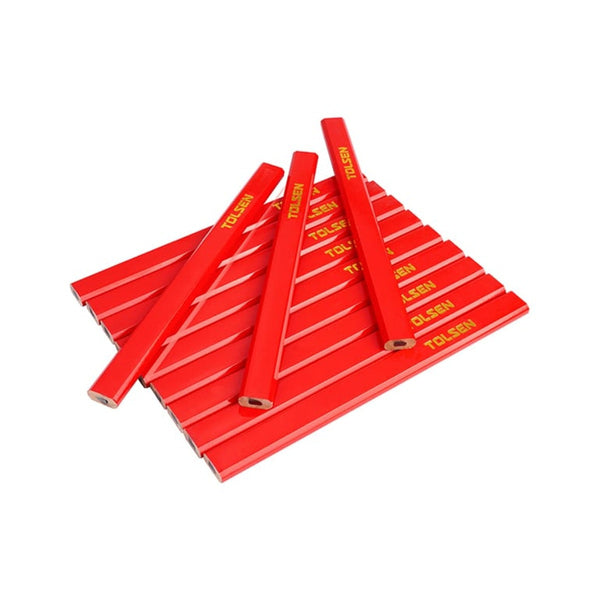 Flat carpenter's marking pencils