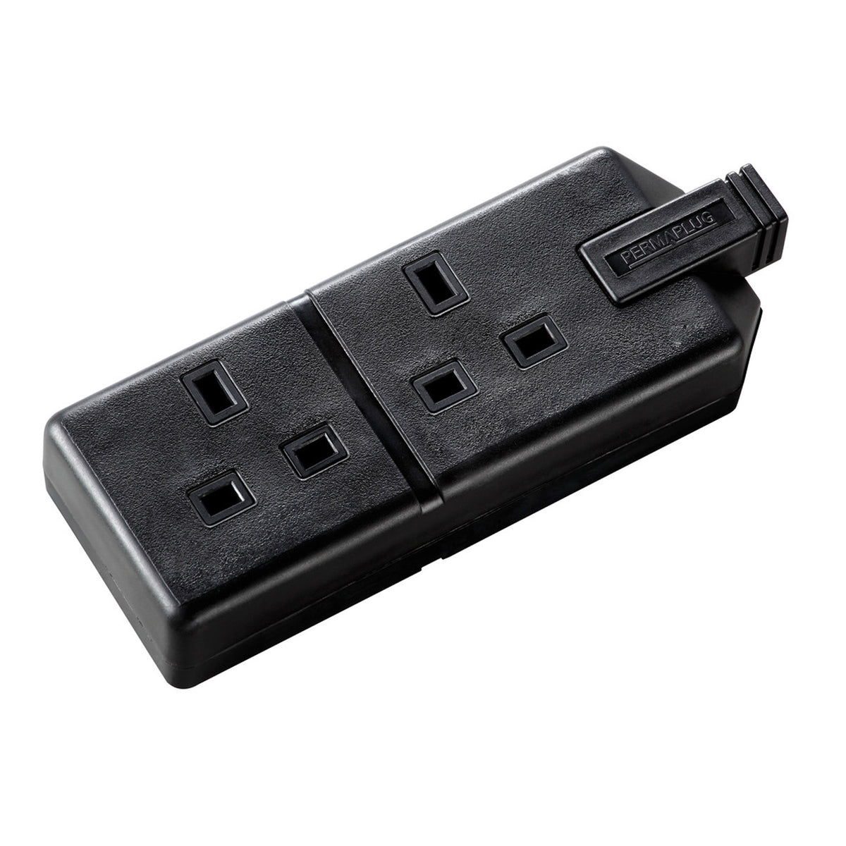 Masterplug Heavy-Duty 2-Gang Extension Socket