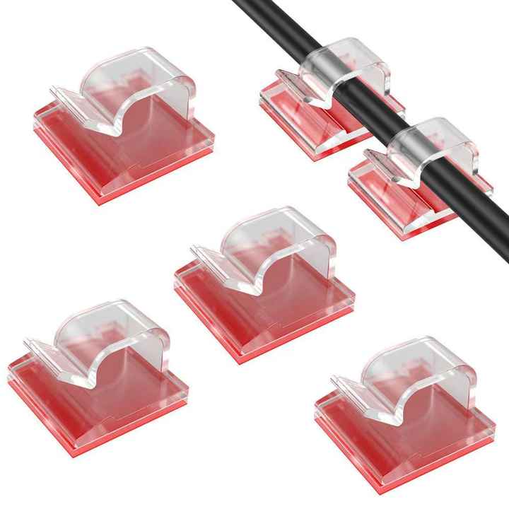 Self-Adhesive Cable Clamp