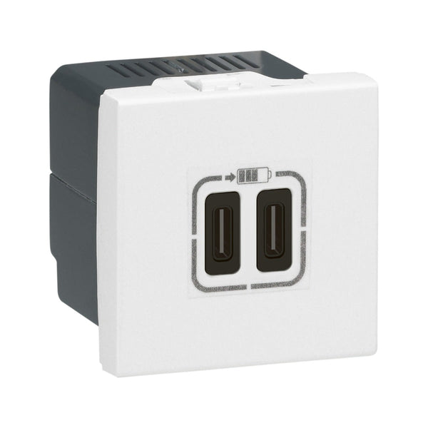 Modular USB-A and USB-C Charger