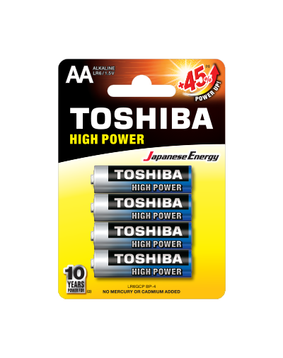 Toshiba Alkaline Batteries
