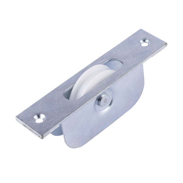 Galvanised Pulley with Nylon Wheel