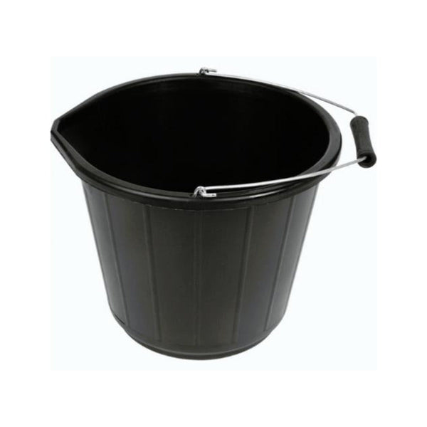Large Black Bucket