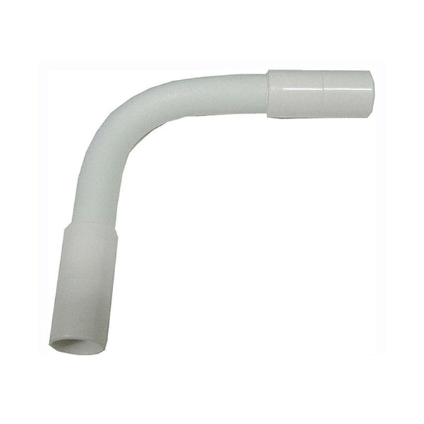 White PVC Conduit Angles