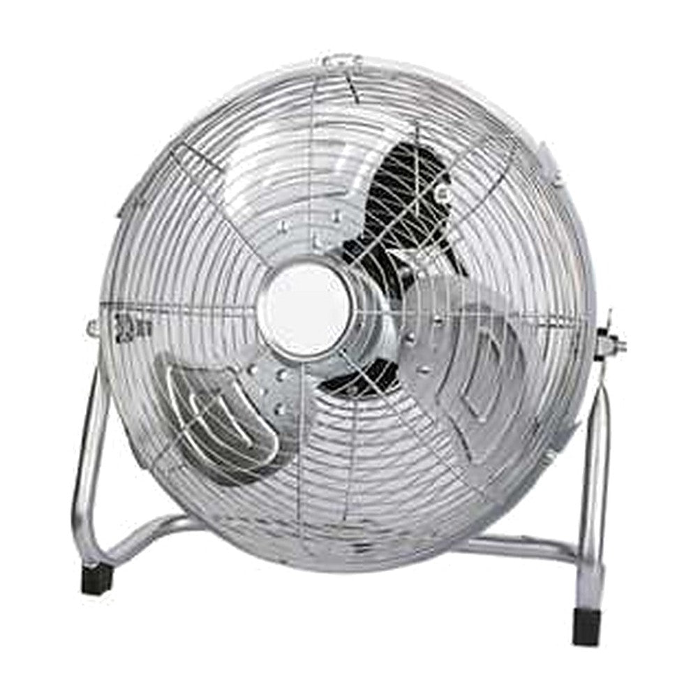 Chrome Floor Fan 10in
