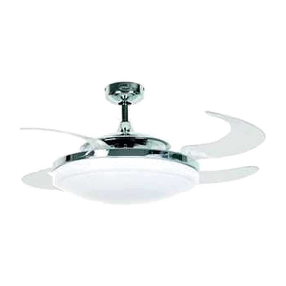 EVO1 Ceiling Fan - Brushed Chrome