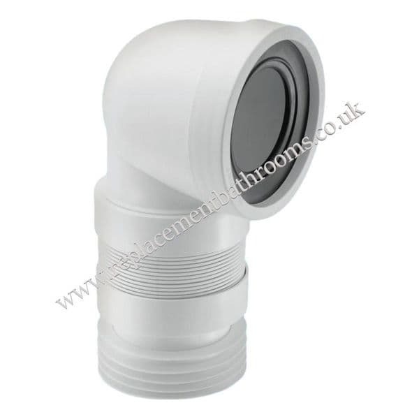 Curved WC Socket