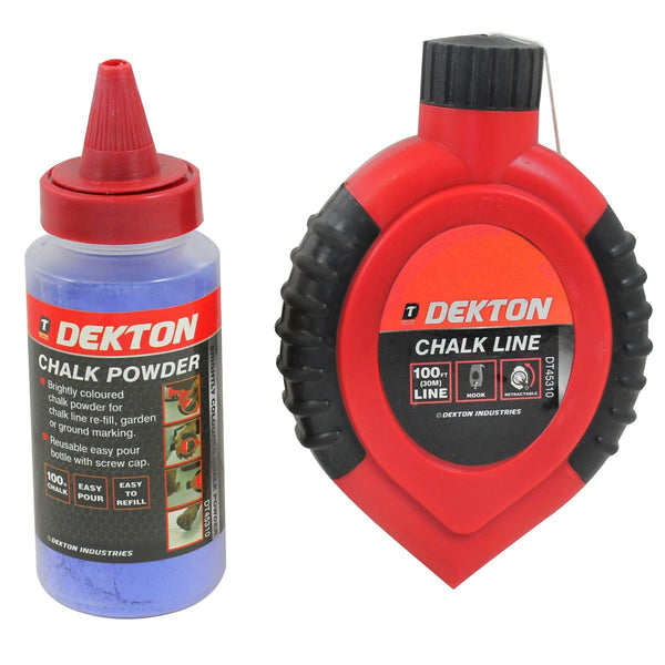 Dekton Chalk Line Reel Set
