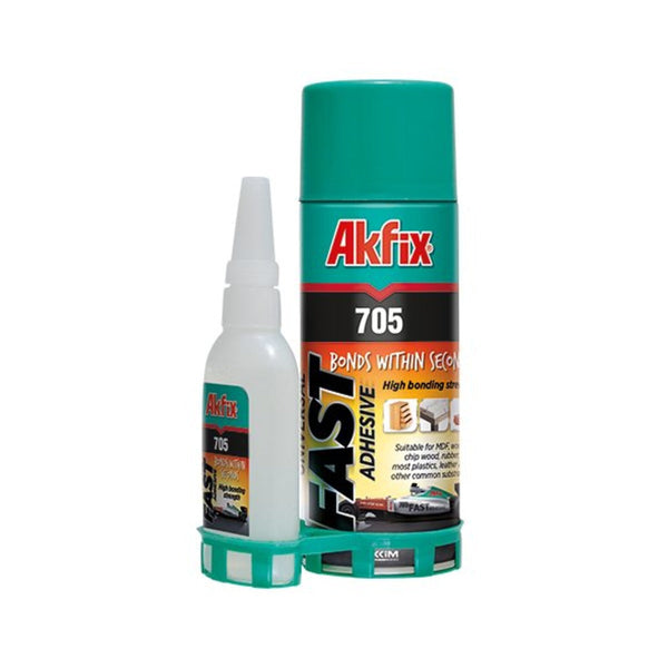 Akfix 705 Universal Fast Adhesive and Activator Set