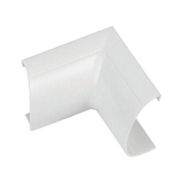 White PVC Trunking Angles