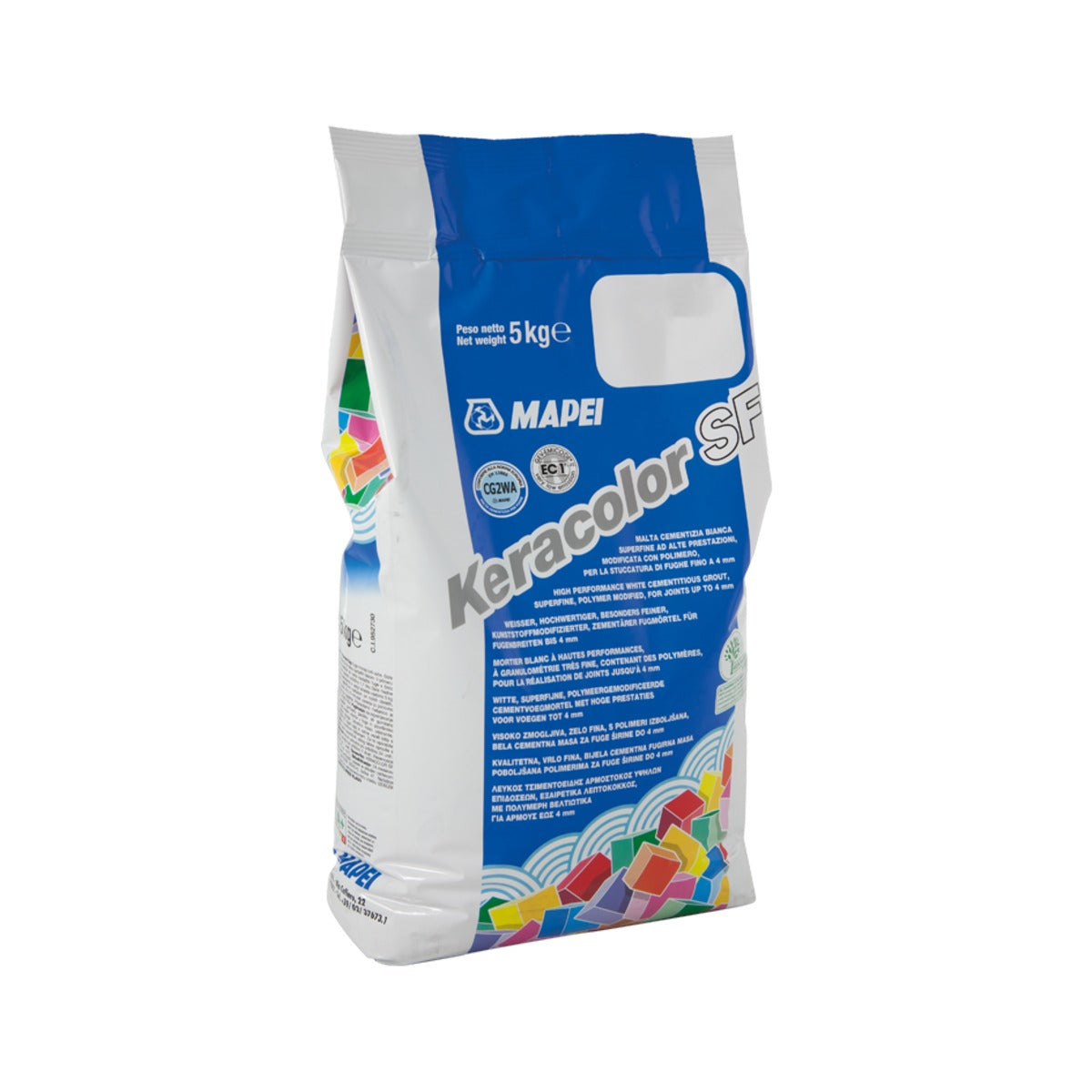 Mapei Keracolor SF white grout 5 kg pack