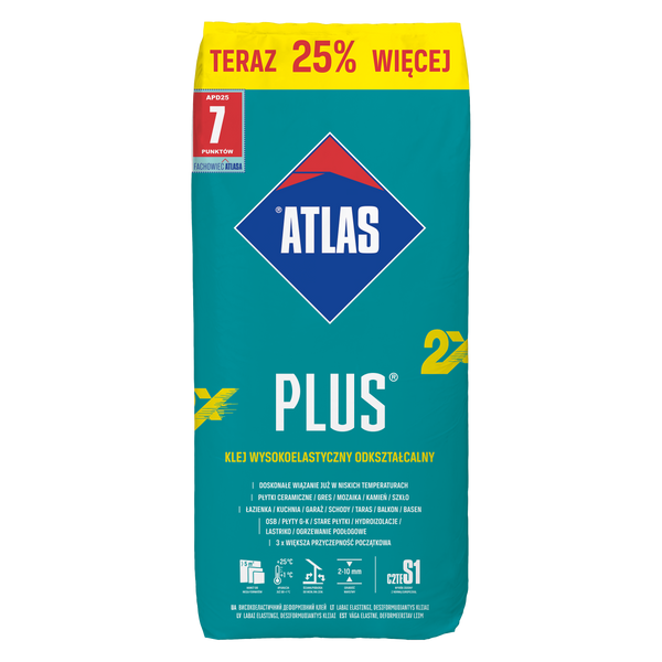Atlas Plus Highly Flexible Tile Adhesive