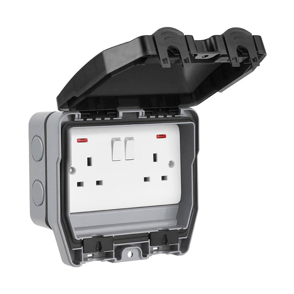 Weatherproof Switched Socket