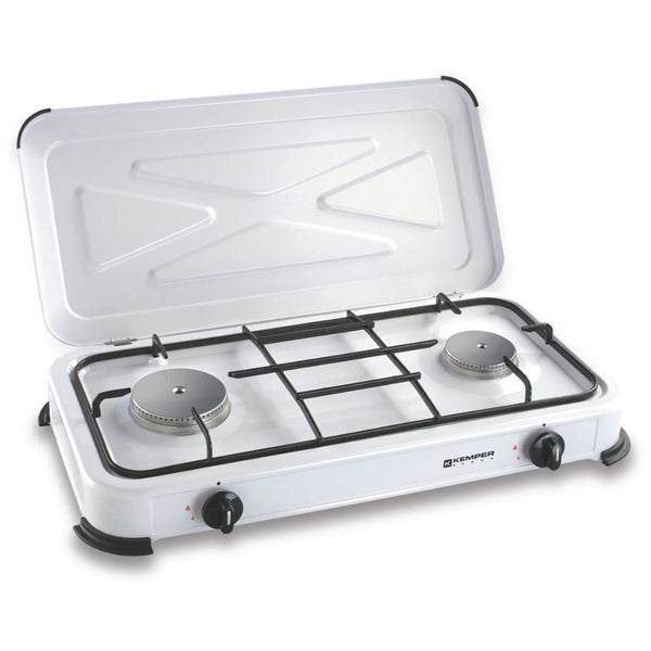 Gas Stove with Lid and Grill