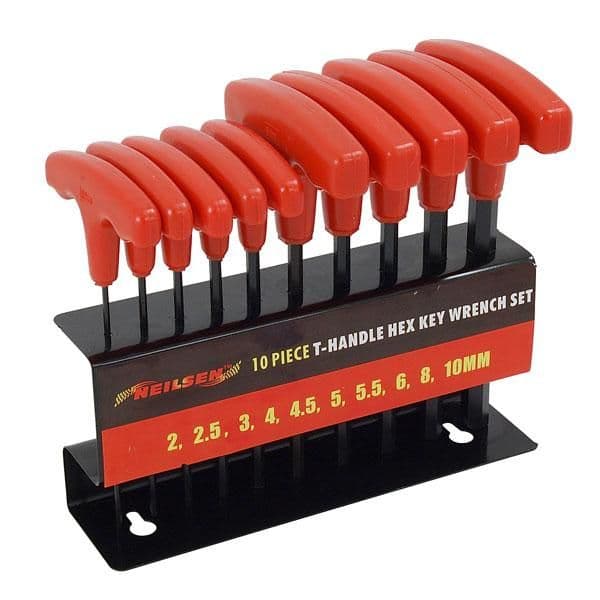 Neilsen T-Handle Hex Key Set