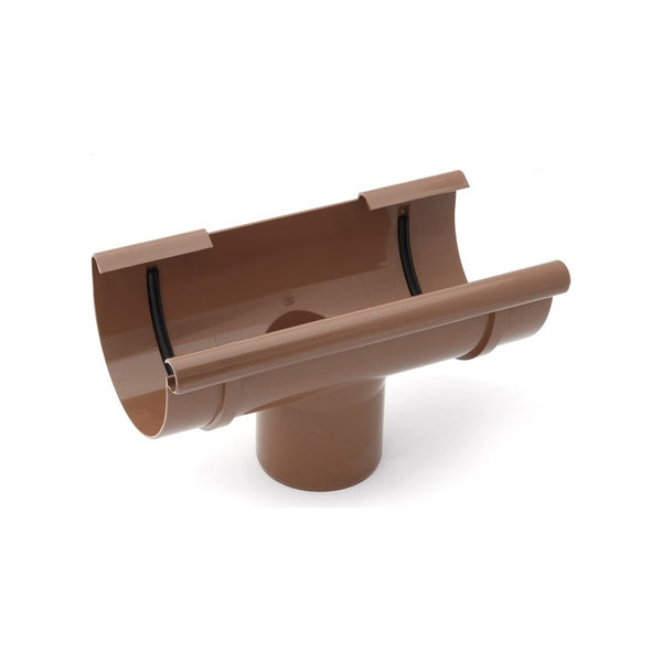 Brown Gutter Running Outlet