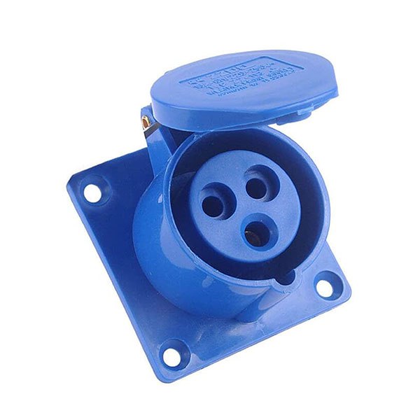 CEE Industrial Panel Socket