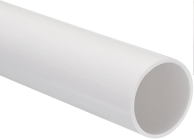 White PVC Waste Pipe