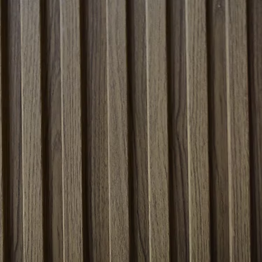 WALNUT WOOD FLUTED PANEL