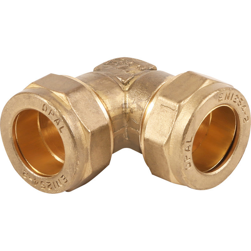 Brass Compression Elbow