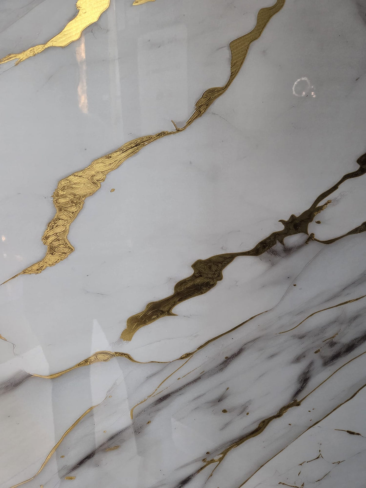 3mm DECOMAR WHITE GOLD LEAF