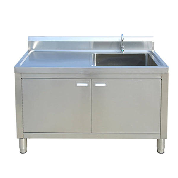 Cabinet with Stainless Steel Sink