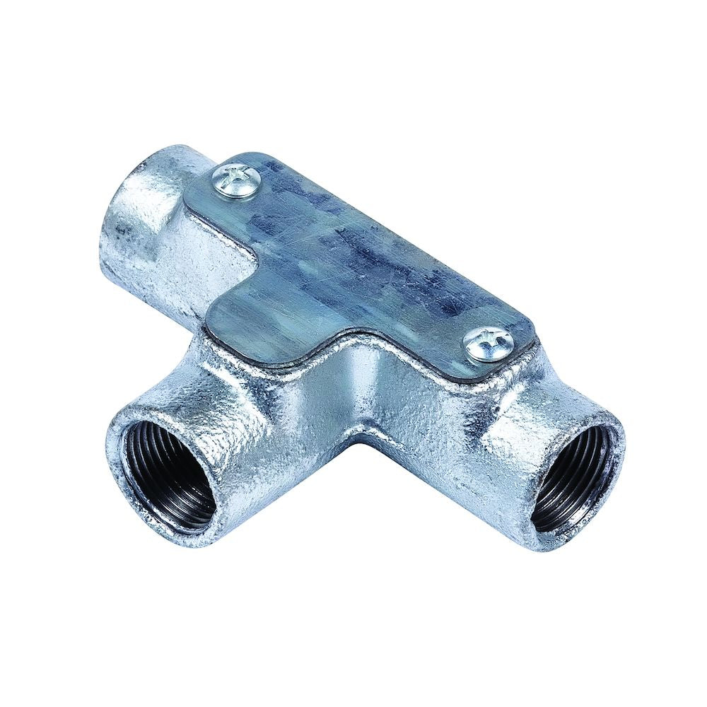 Galvanised Conduit Inspection Tee