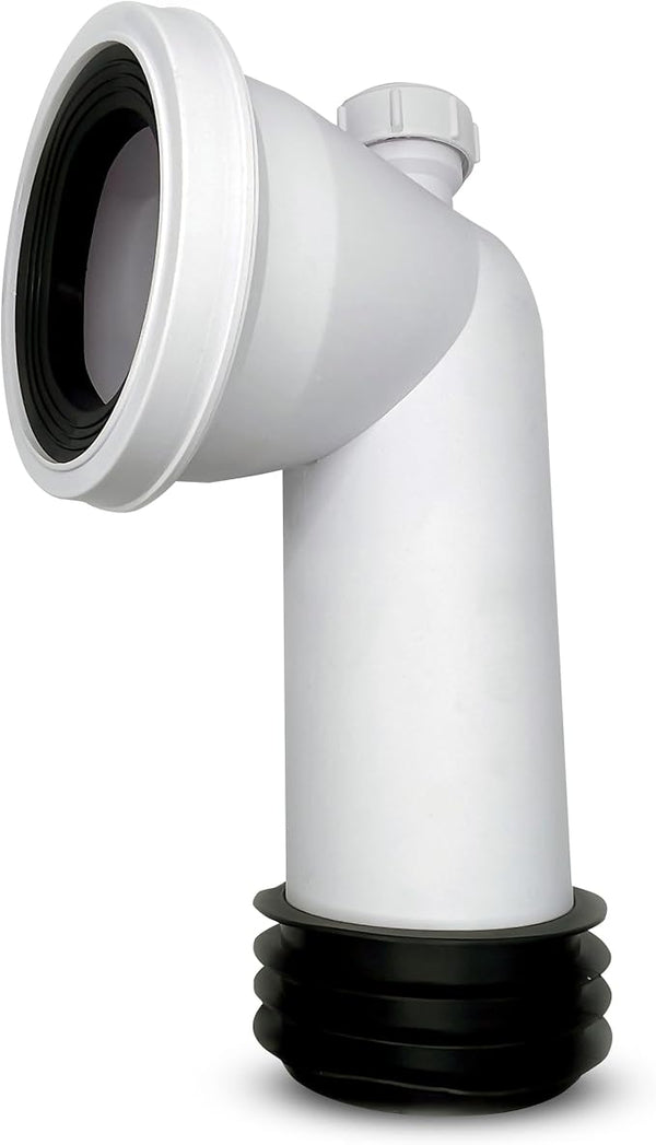 Angled WC Pan Connector
