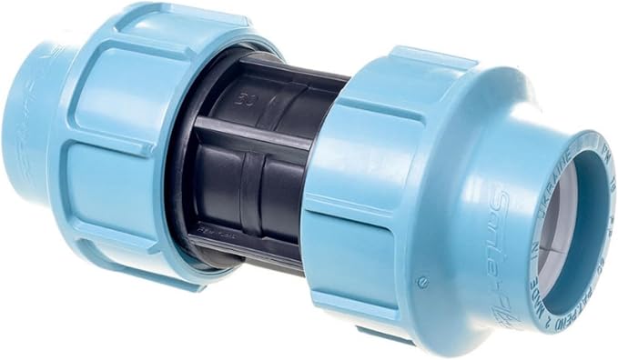 PE Compression Straight Coupler