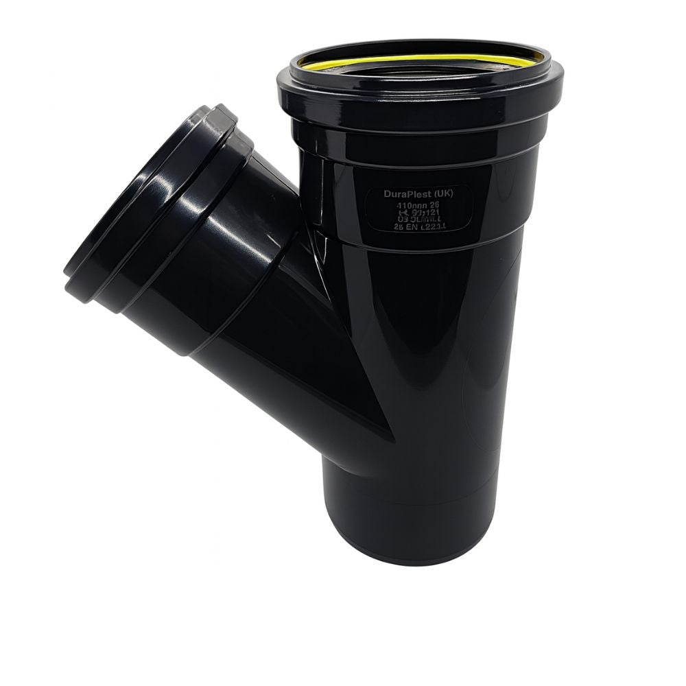 Push-Fit Drain Double Y Branch
