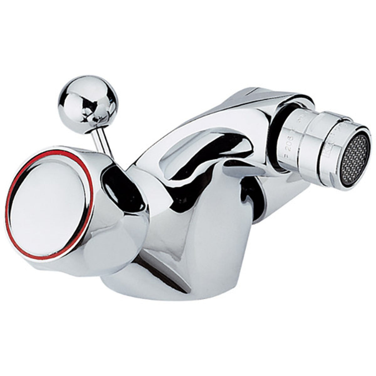 Bidet Mixer with Pop-Up Waste