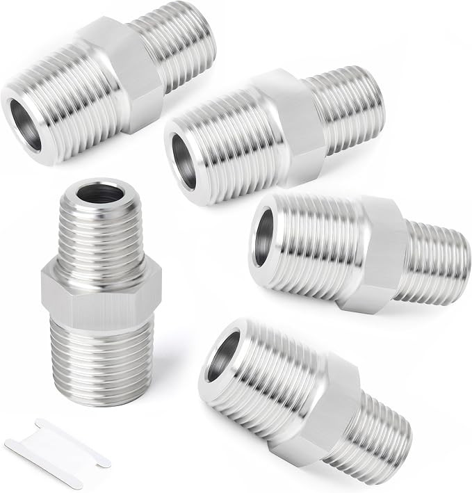 Brass Male-to-Male Reducing Nipple
