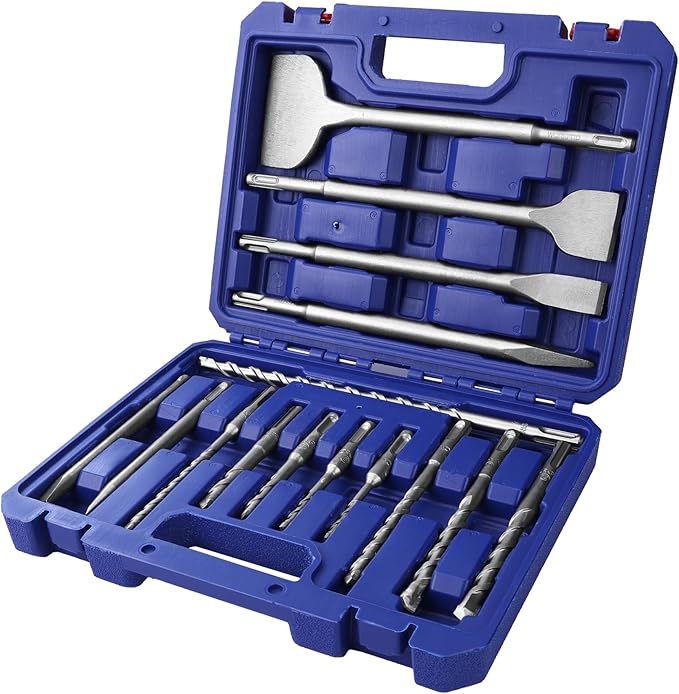 GRÖNE SDS Plus Drill and Chisel Set