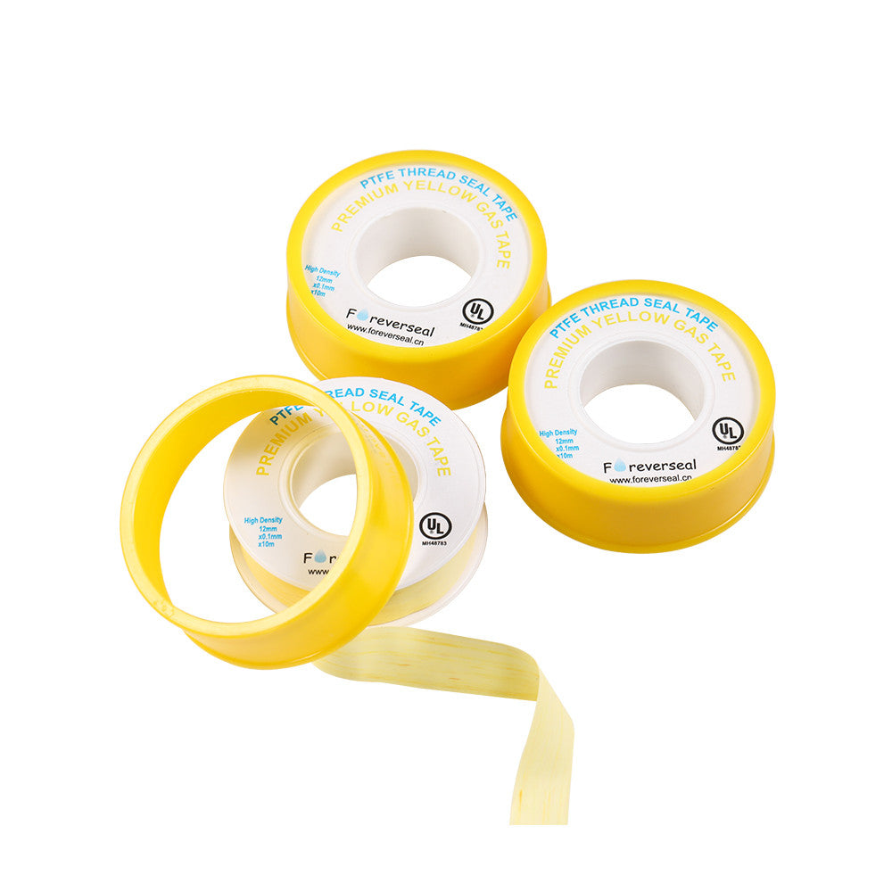Yellow Gas Thread Tape