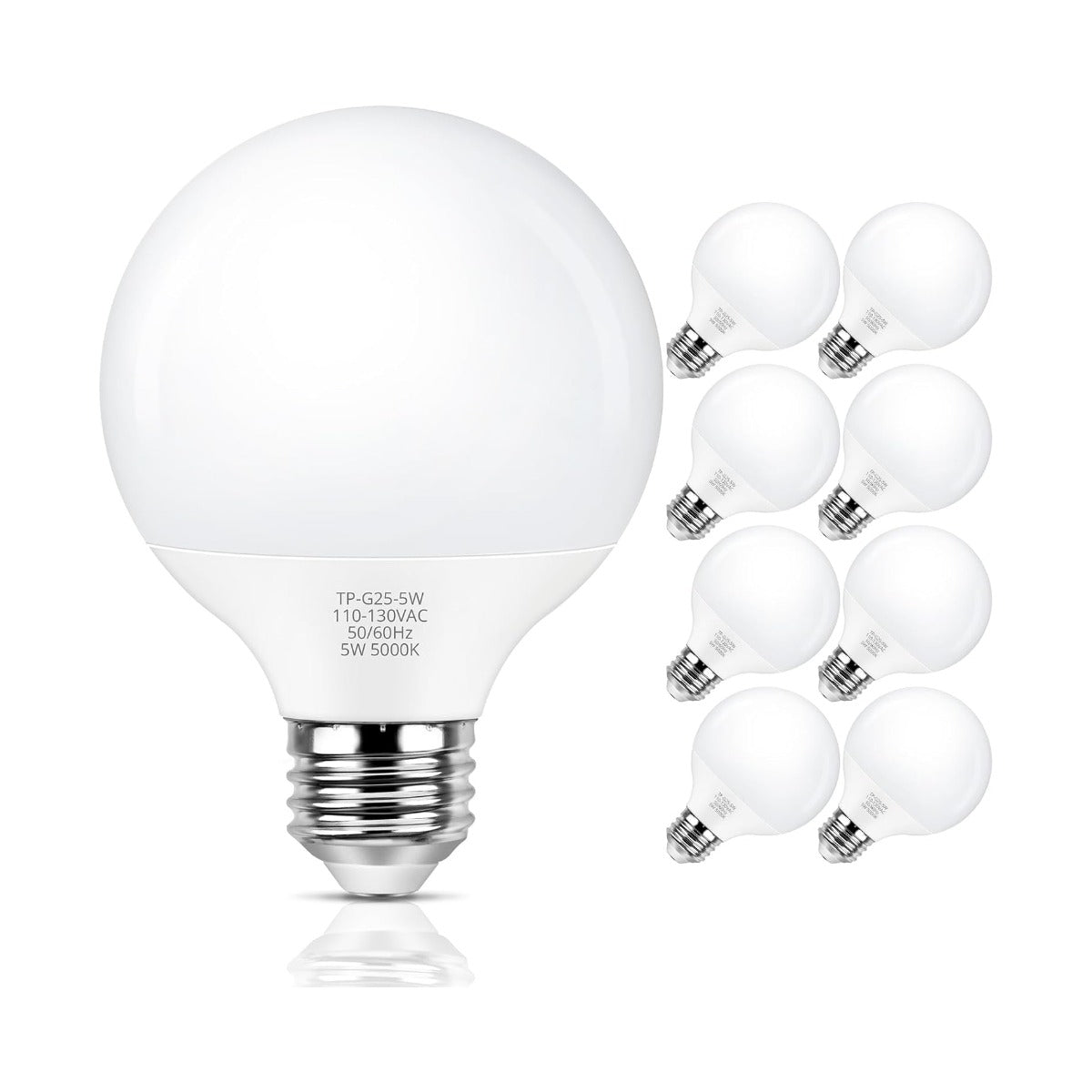 White Globe Bulb