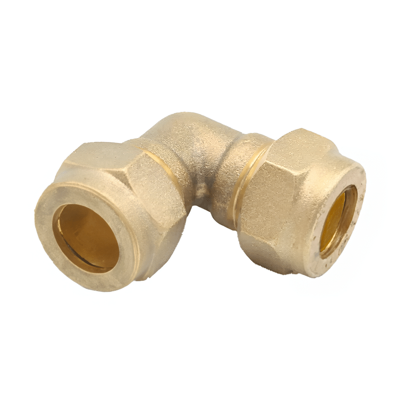 Brass Compression Elbow