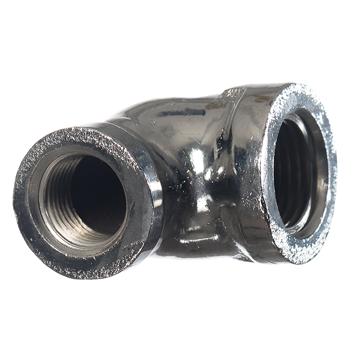 Chrome Elbow with Nut