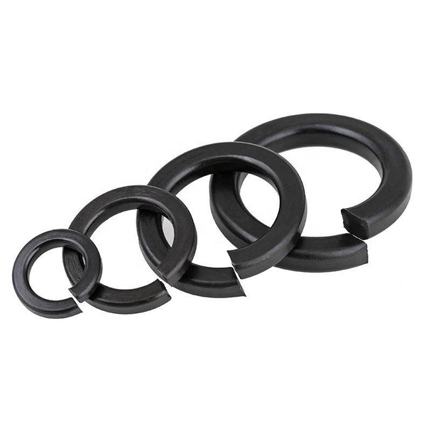 Black Spring Washers