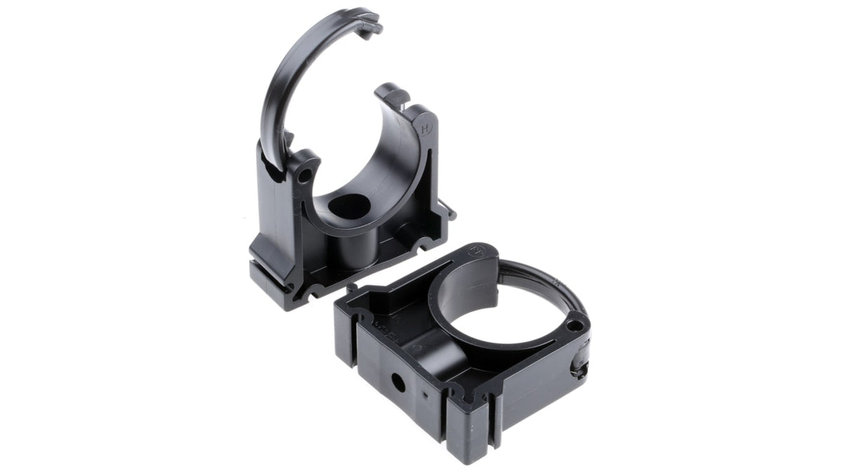 Black Plastic Pipe Clamp