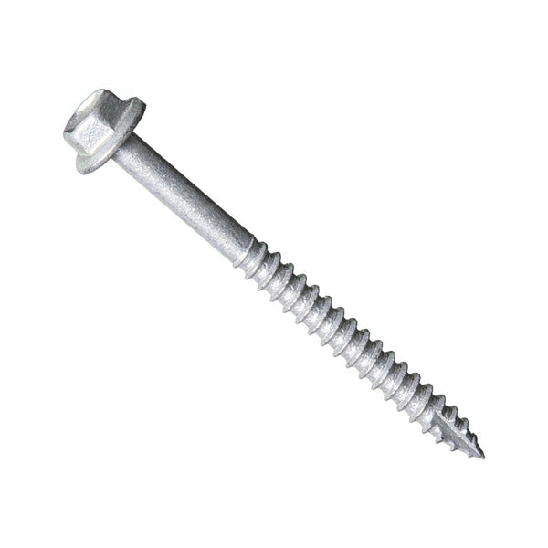 Galvanised Hex Head Wood Screw